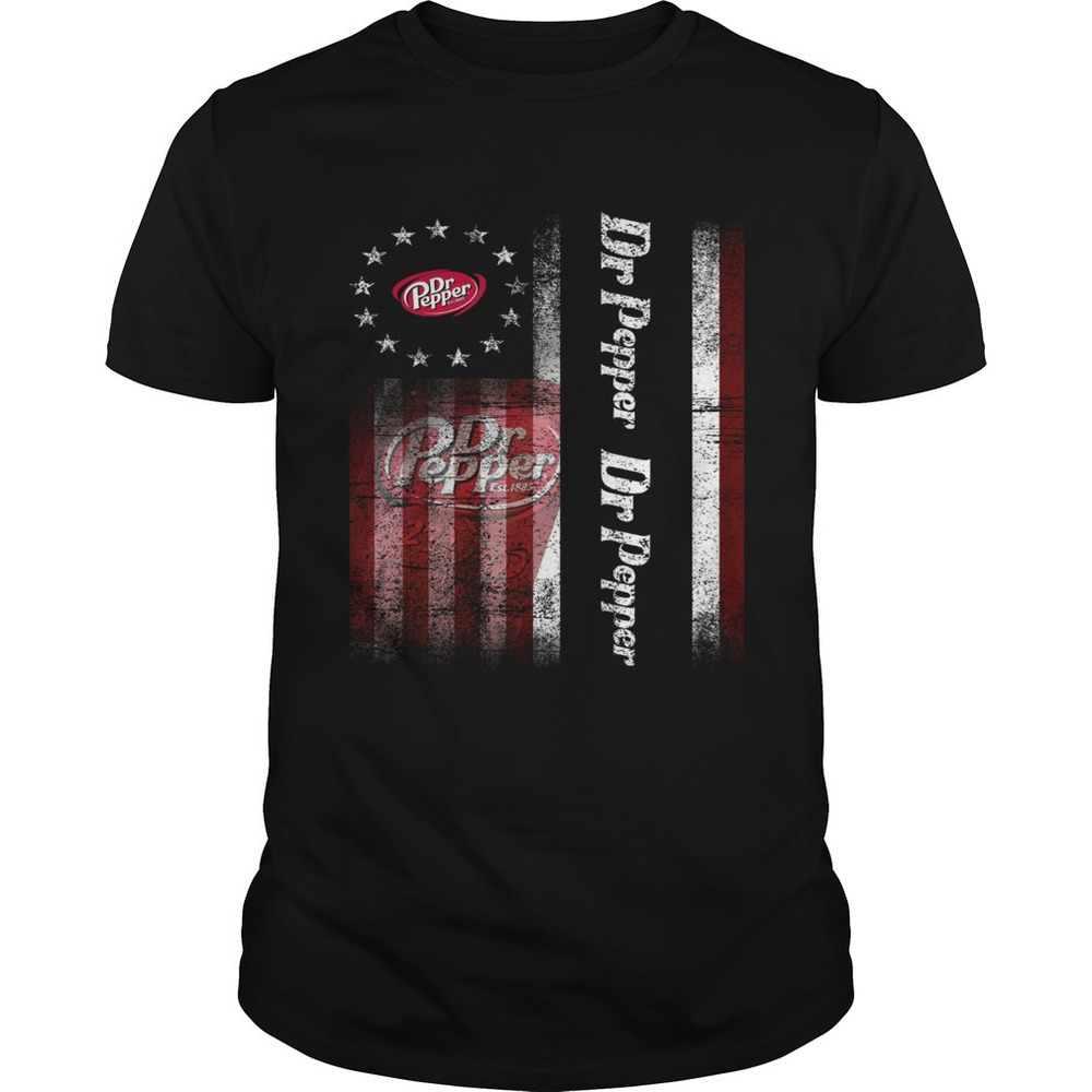 Betsy Ross Flag Dr Pepper Shirt